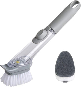 Cepillo Con Dispensador Lavalozas